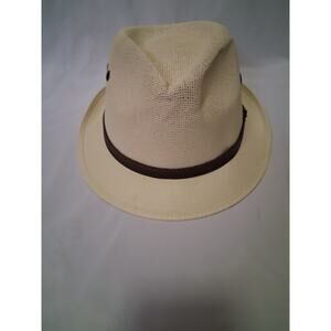 Xamiani Sombrero 100% Cotton Canvas Men's Hat Beige Size L